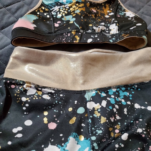 Girls Justice top and pants,Size 10,Athletic wear,Adorable! - Picture 8 of 8